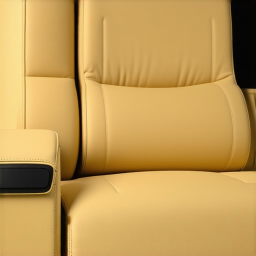 Smart theater seat with sensors and adjustable components for personalized comfort