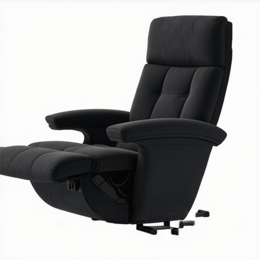 Modern modular home theater recliner made of durable nano-composite designed for longevity and easy upgrades