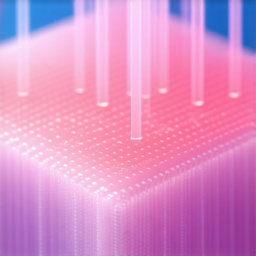 Detailed view of advanced nano-fabric demonstrating durability and self-healing features