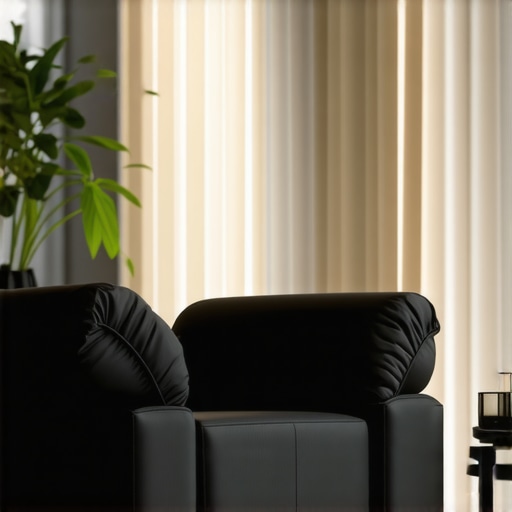 A high-tech home theater recliner showcasing adjustable features and advanced materials.