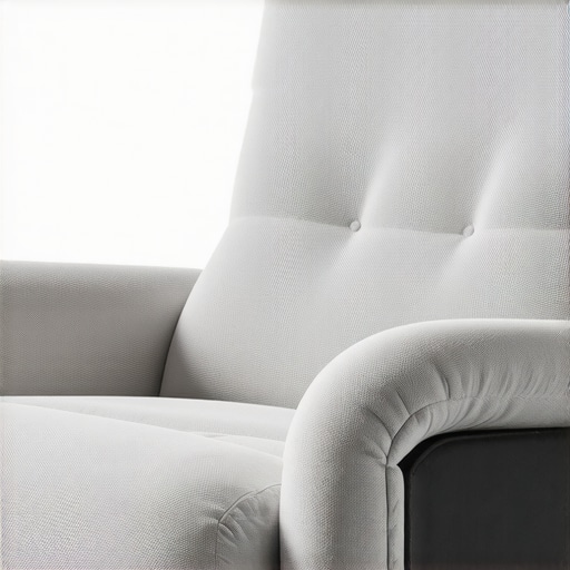 A luxurious loveseat recliner showcasing eco-friendly upholstery and embedded smart controls