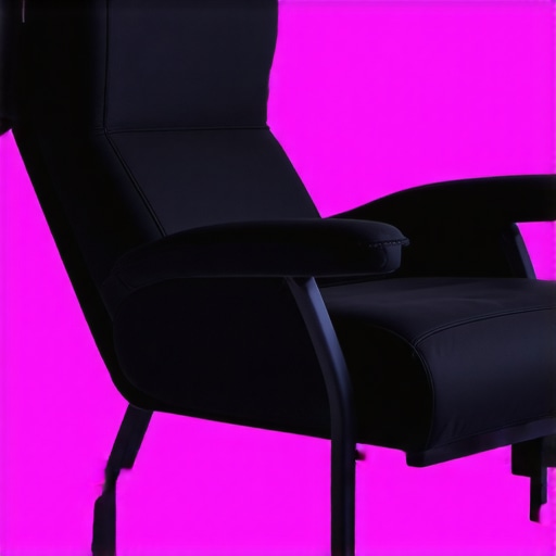 Modern gaming recliner equipped with sensors and ergonomic adjustments for optimal support.