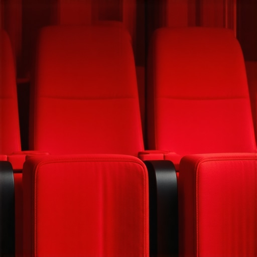 Luxury home theater seat with advanced adaptive ergonomic features and durable nanotech upholstery.