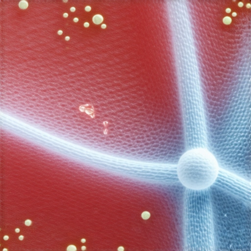 Microscopic view of nano-infused fabric demonstrating embedded nanoparticles providing antimicrobial and durable properties.