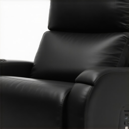 High-tech recliner with biometric sensors and control interface
